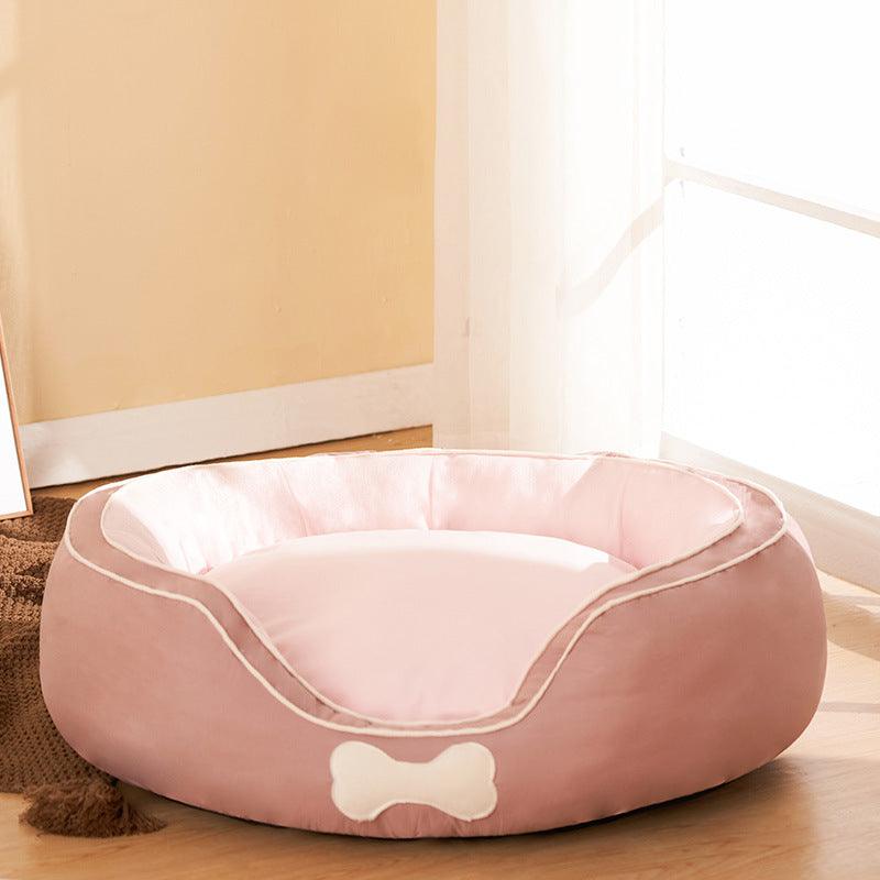 Winter Warm Dog Bed
