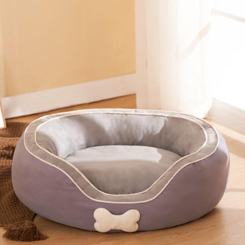 Winter Warm Dog Bed