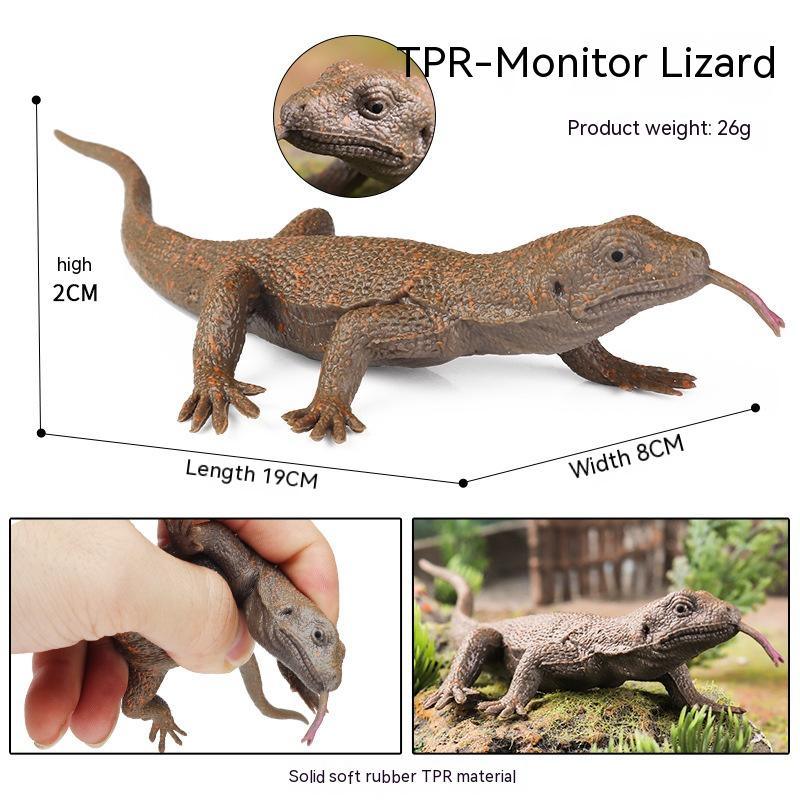 צעצוע דיקומפרסיה ענק של זיקית TPR