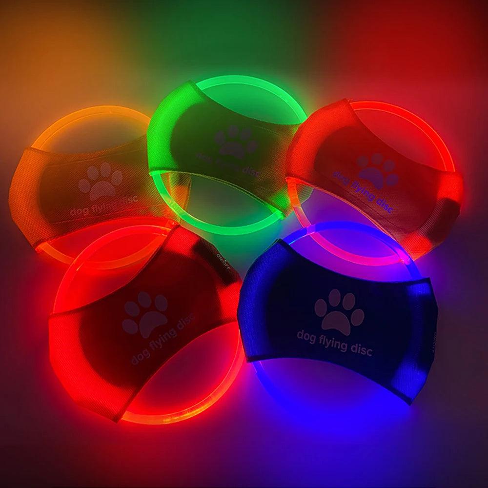 GlowFetch LED כלב דיסק
